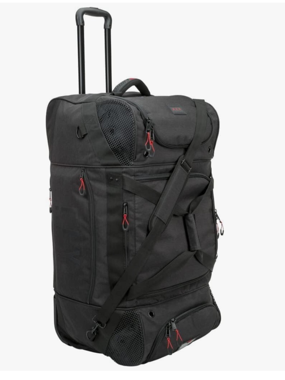 FLY Racing Black Duffel Bag